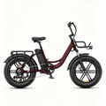 Burgund-ENGWE L20 Boost Tiefeinsteiger E-Bike