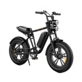 Noir-Vélo électrique de style moto M20